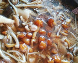 旨み◎ヘルシー♪鶏入り和風きのこスープ作り方7写真
