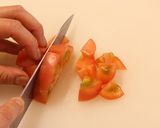 贅沢トマトソースリコピンリッチオムライス作り方7写真