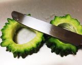 簡単☆ゴーヤの肉詰め♪ピリ辛おつまみに♪作り方2写真