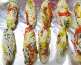 彩り花棒餃子作り方7写真