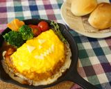 ハロウィン★ごちそうオムバーグ作り方12写真