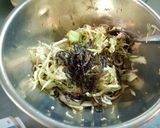 皮ハギの塩昆布とチーズのっけ盛り(๑´ڡ作り方5写真