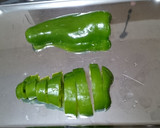 ちりめんとピーマンのごま油炒め作り方1写真