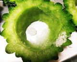 簡単☆ゴーヤの肉詰め♪ピリ辛おつまみに♪作り方3写真
