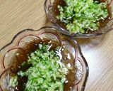 いつものもずく酢変身~(*´╰╯`๓)♬作り方1写真