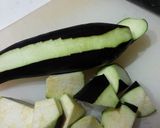 なすと豚バラの味噌煮作り方1写真