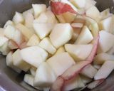 りんごとカボスでじゃむ作り作り方1写真