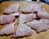鶏胸肉のしょうが揚げ作り方1写真