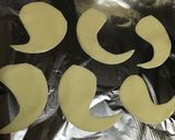 餃子の皮パリパリ☆ハロウィンおばけちゃん作り方5写真