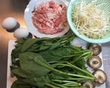 沢山食べられてヘルシーふわたま野菜豚炒め作り方1写真