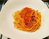 チキンのトマト煮込み～ソースはパスタに～作り方6写真