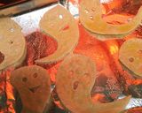 餃子の皮パリパリ☆ハロウィンおばけちゃん作り方14写真