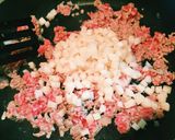 【簡単】しゃきしゃき！れんこん肉そば！作り方3写真