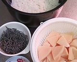 ツナと竹の子の炊き込みご飯作り方1写真