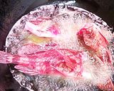 カサゴの素揚げと味噌汁作り方2写真