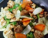 野菜モリモリ！鶏肉の甘酢あんかけ作り方8写真