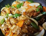 野菜モリモリ！鶏肉の甘酢あんかけ作り方10写真