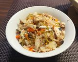さんまの炊き込みご飯おじや風作り方11写真