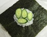 のりの佃煮で！簡単アボカドおにぎらず作り方2写真