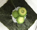 のりの佃煮で！簡単アボカドおにぎらず作り方3写真