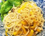 バリラ♪野菜たっぷり揚げ玉のせ和風パスタ作り方8写真