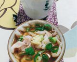 しゃぶしゃぶ花びらあんかけ茶碗蒸し♪作り方10写真