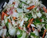 野菜たっぷりあんかけかた焼きそば♪作り方1写真