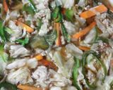 野菜たっぷりあんかけかた焼きそば♪作り方3写真