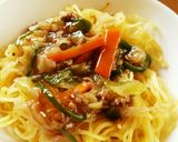 野菜たっぷりあんかけかた焼きそば♪作り方6写真