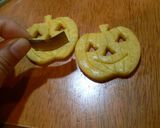 丸型で作れる！ハロウィンランタンクッキー作り方22写真