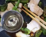 しし唐と照り焼きチキンの手作りピザ♪作り方5写真