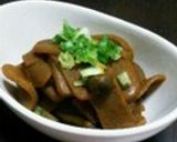【簡単】こんにゃくとネギのオイカレー炒め作り方5写真