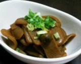 【簡単】こんにゃくとネギのオイカレー炒め作り方5写真