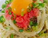 明太子と海苔のクリームパスタ作り方4写真