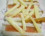 ✿簡単おつまみ✿ちくわｄｅ明太子チーズ作り方2写真
