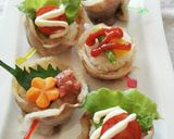豚バラ肉で♪彩り寿司作り方5写真