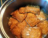 油揚げの肉詰め！味付きいなりで早旨し！作り方6写真