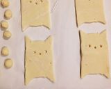 プレゼントにかわいい♥️にゃ〜あんこパイ作り方4写真