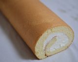 しっとりミルキークリームロール作り方14写真