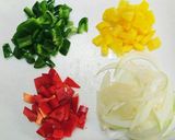 ☆６種マカロニのカラフルカレー味サラダ作り方2写真