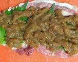 簡単な大葉と梅肉入りの焼き揚げとんかつ作り方2写真