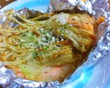 鮭のマジョラムホイル焼き作り方5写真
