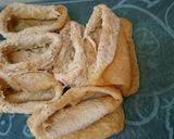 ちょっとかわいい☆おからの揚げ詰め焼き☆作り方5写真
