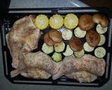 本格的！骨つき若鳥肉オーブン焼き作り方3写真