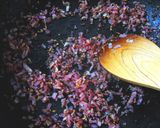 カリっとベーコン☆シャキっと水菜のパスタ作り方5写真