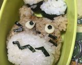 トトロとまっくろくろすけおにぎりキャラ弁作り方15写真