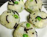 よろこんぶおにぎり☆枝豆チーズ作り方3写真
