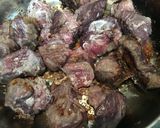 ブフ ブルギニヨン(牛肉の赤ワイン煮)作り方2写真