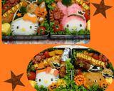 ハロウィン弁当★キャラ弁 運動会キティ作り方6写真