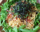 カリっとベーコン☆シャキっと水菜のパスタ作り方10写真